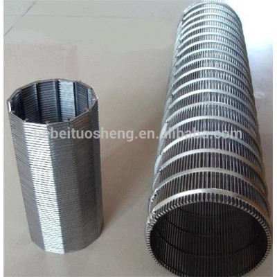 Wire wrapped water well screen /stainless steel water well casing pipe (manufacturer)